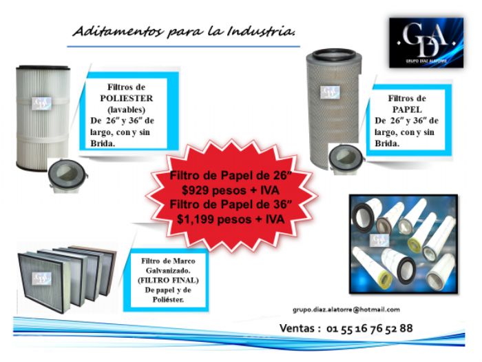 FILTROS COLECTORES